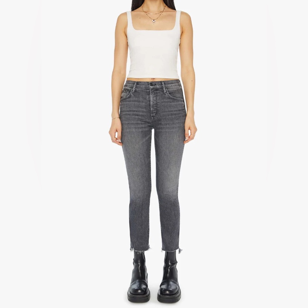 Mother | The Insider Crop Step Fray Size 28 NWOT